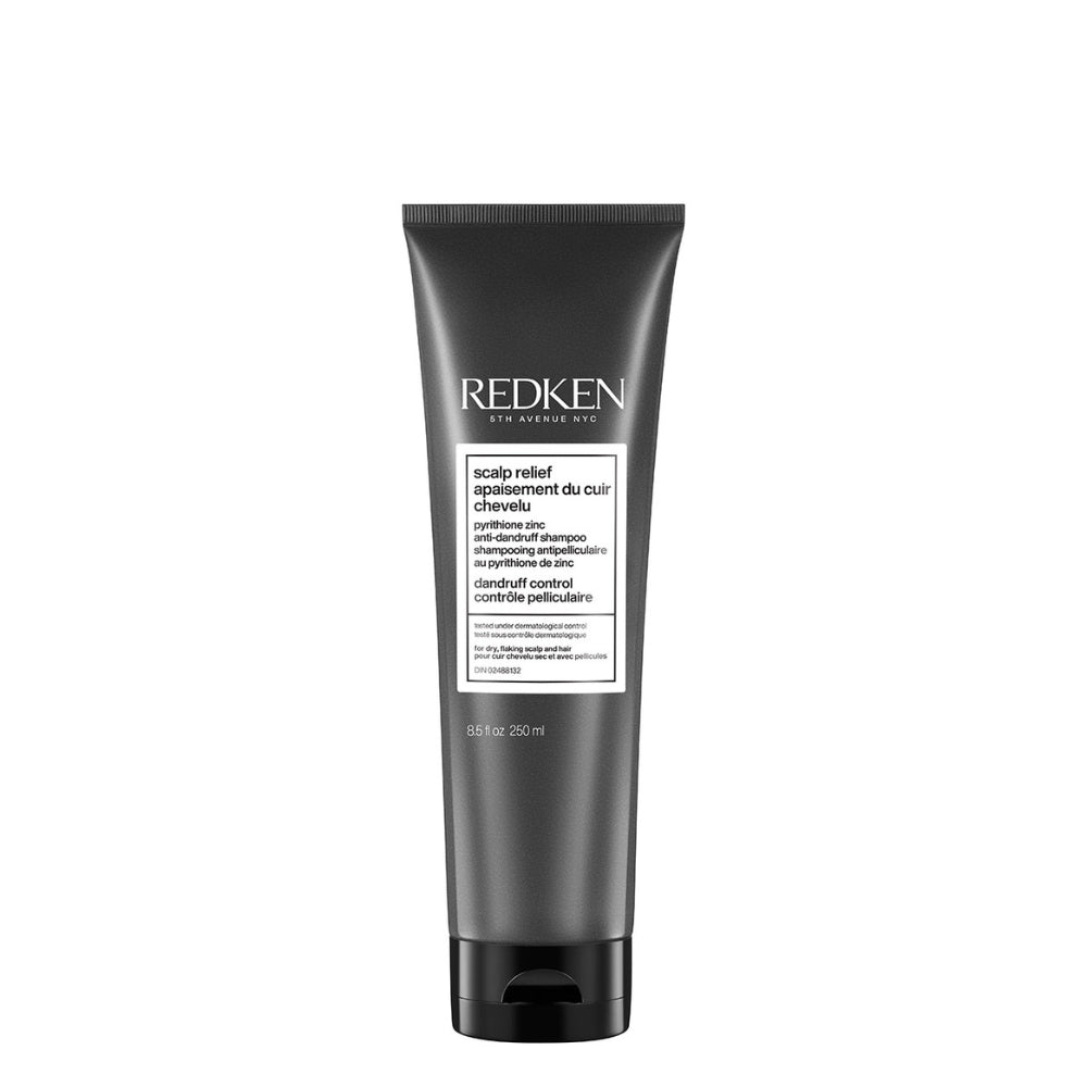 Shampoing antipelliculaire "Scalp Relief" riche en pyrithione de zinc - Pour cheveux et cuir chevelu sec et avec pellicules (250ml/8.5oz)
