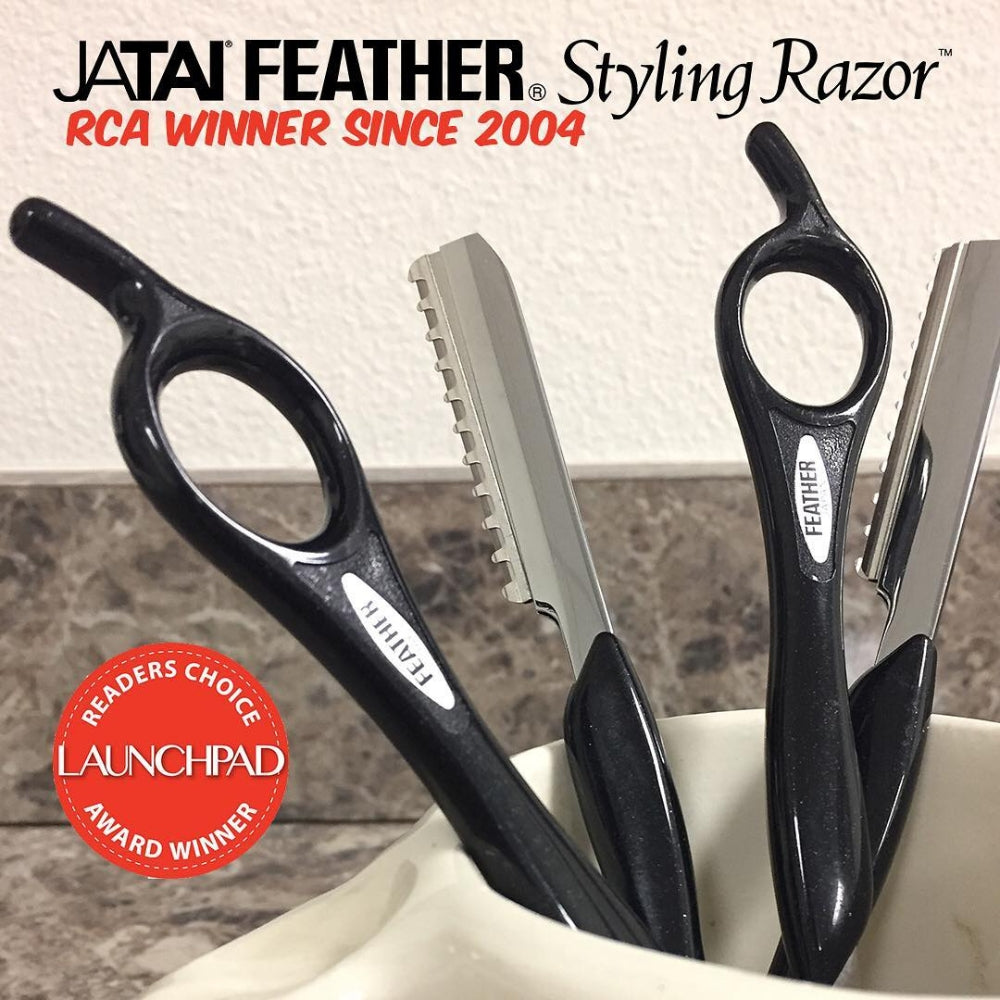 Rasoir de coupe "Detail Styling Razor" - SRS-K (158mm/6.22") - Noir