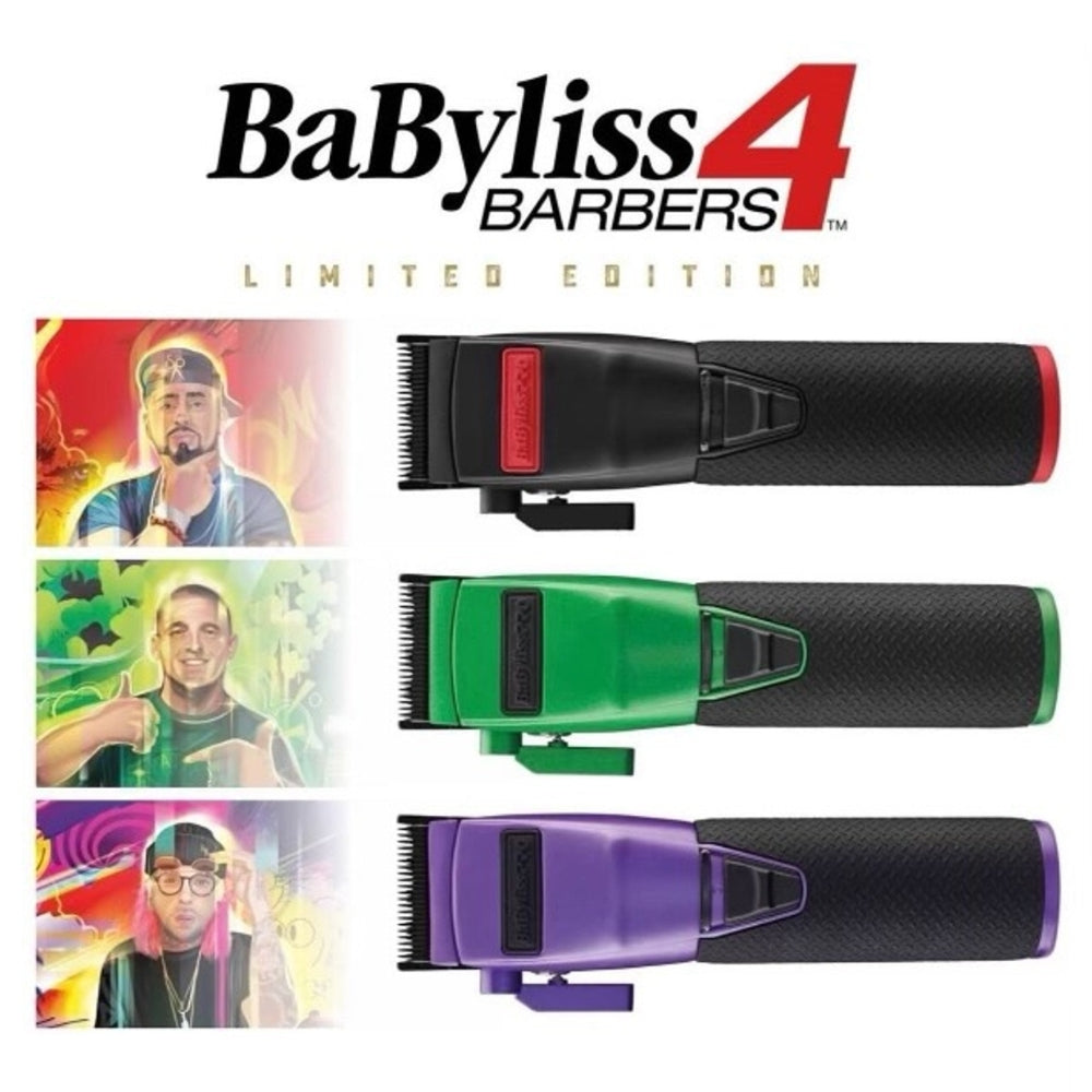 Tondeuse métallique sans fil avec pile lithium-ion "FX870GI Boost+" Édition Influenceur "Patty Cuts" - Noir & Vert