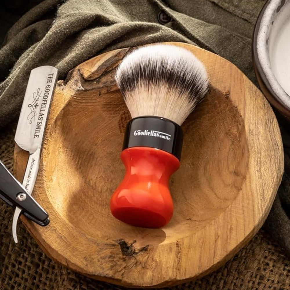 Red Evil Synthetic Shaving Brush - Large (26mm/1.02")