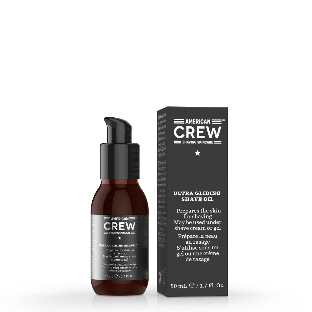 Huile de rasage ultra glissante "Shaving Skincare" prépare la peau au rasage s'utilise sous un gel ou une crème de rasage (50ml/1.7oz)