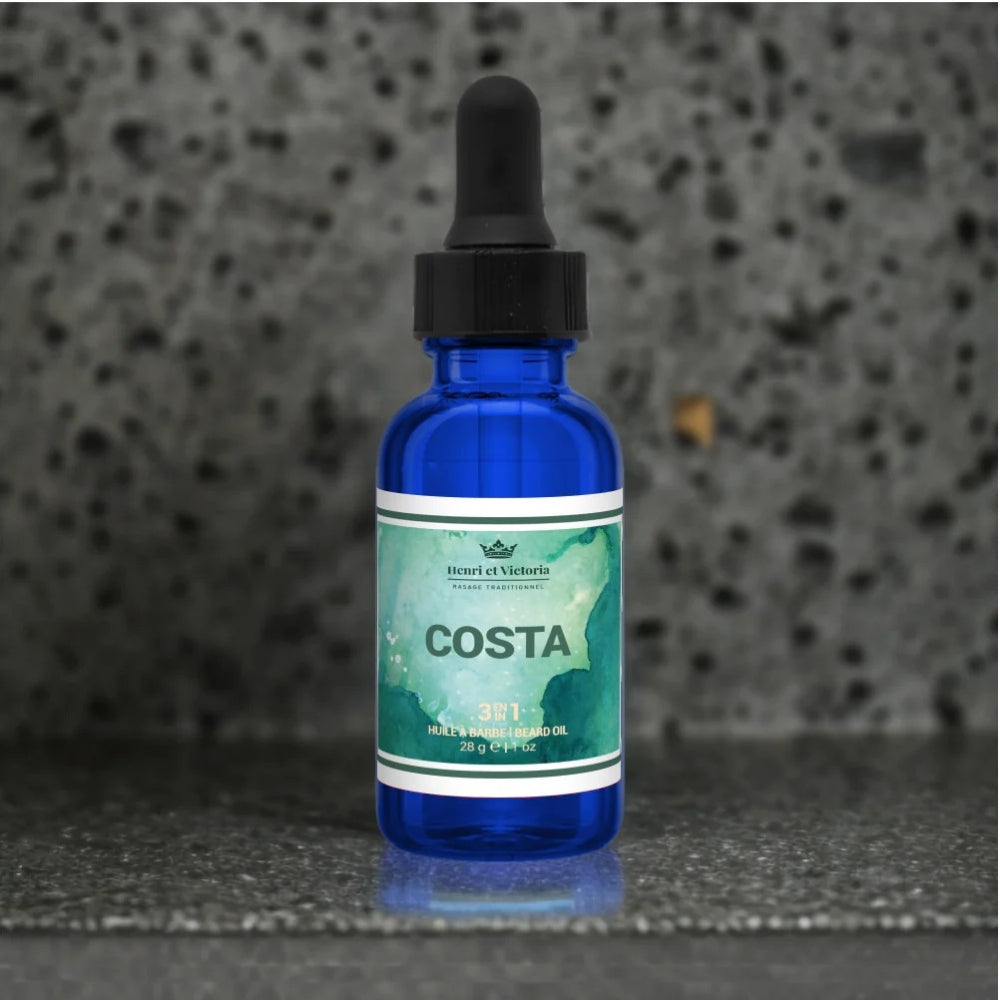 Costa 3 in 1 Beard Oil (28g/1.0oz)