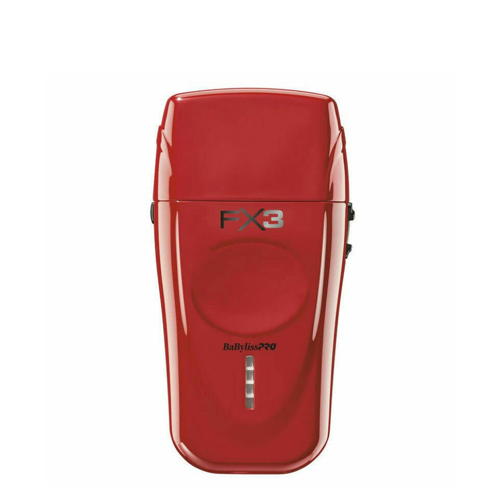 Cordless FXX3S High Speed Double Foil Shaver with 3rd Génération Ferrari-Powered Engine - Red