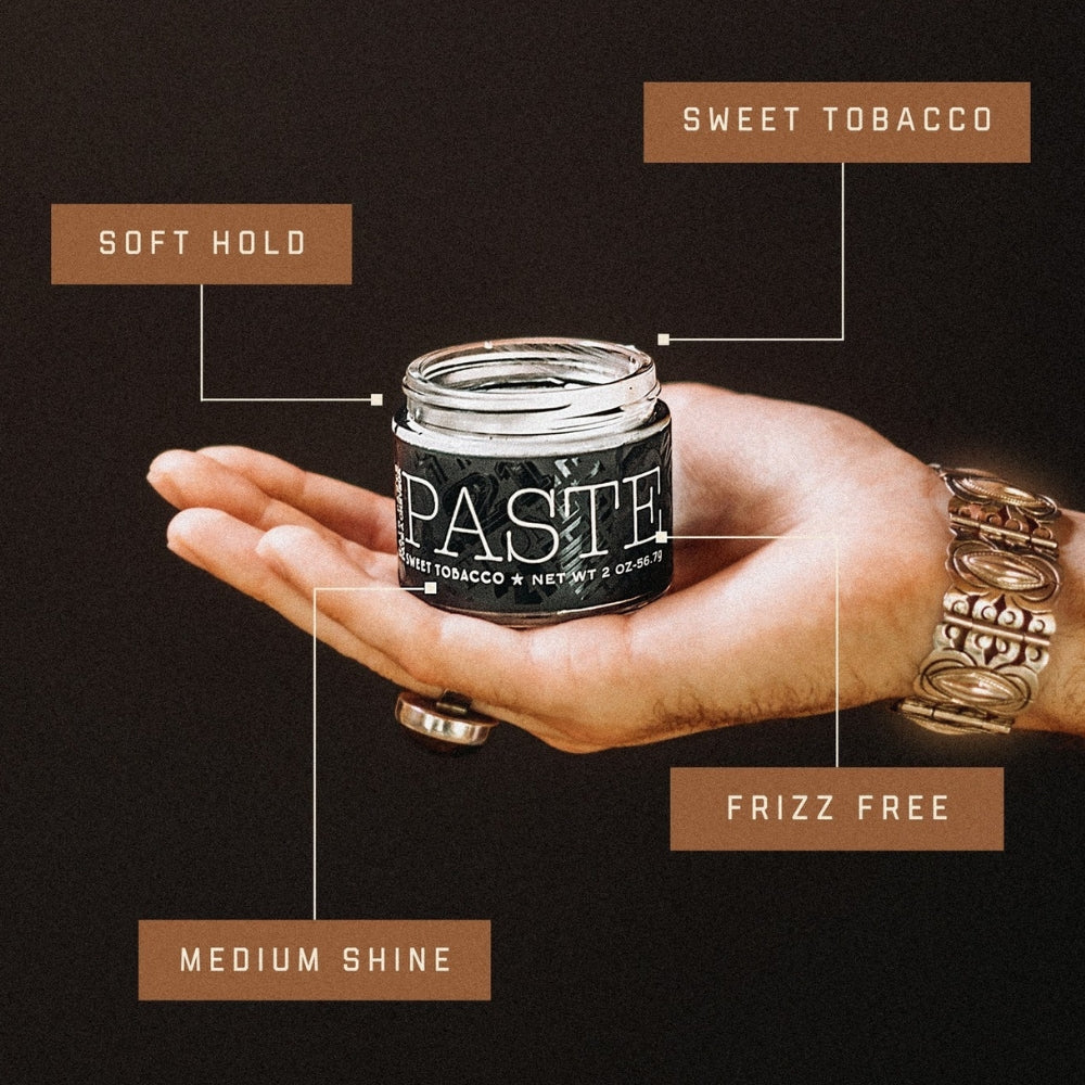 Pâte coiffante "Sweet Tobacco Hair Paste" - Tenue légère, brillance moyenne (56.7g/2.0oz)
