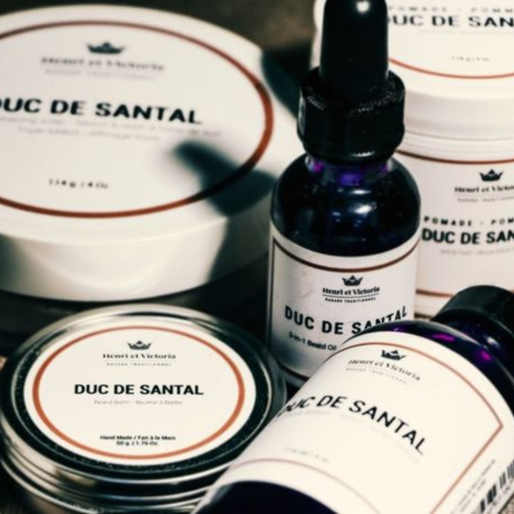 Ensemble de soins de la barbe "Deluxe Beard Care Kit" - Duc de Santal