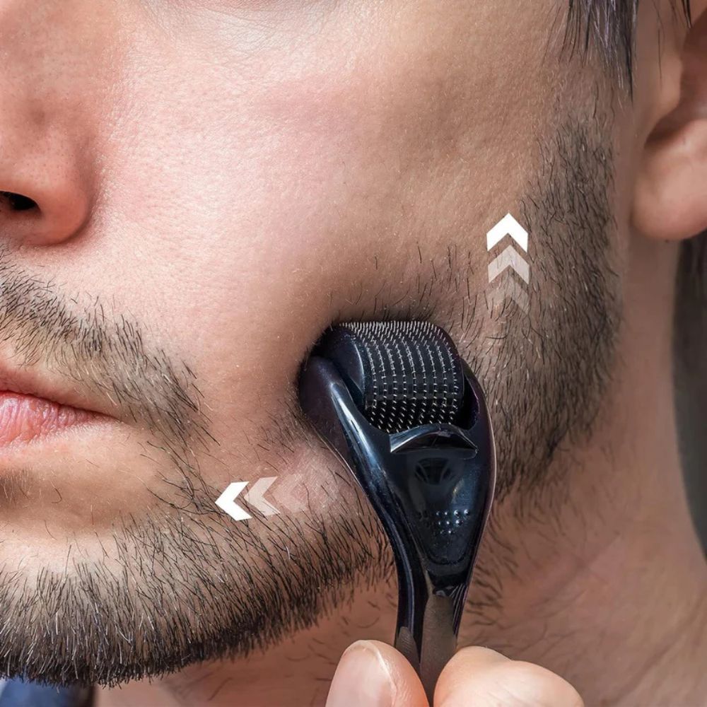 Micro Needle Derma Roller - For Face & Beard (.25mm)