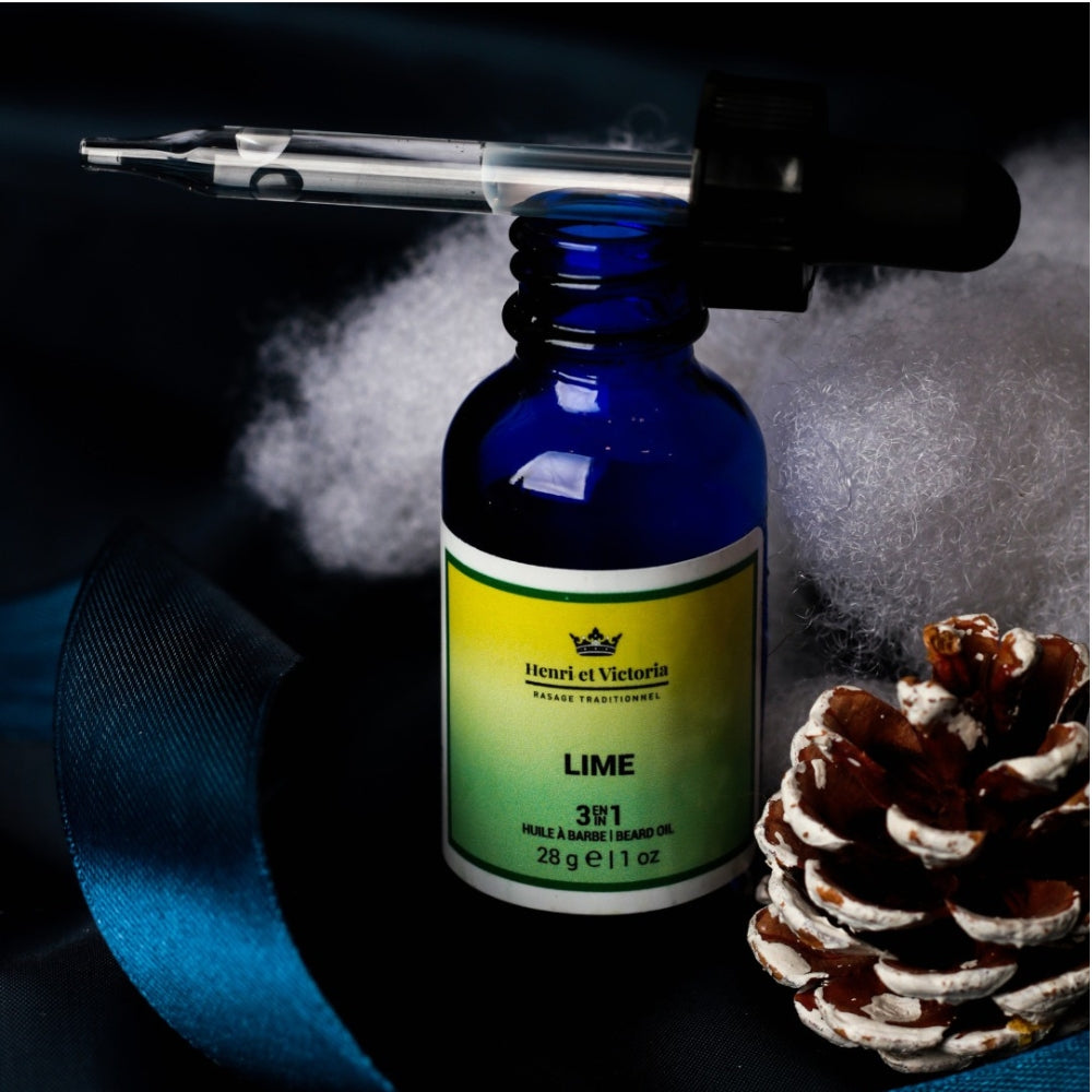Lime 3 in 1 Beard Oil (28g/1.0oz)