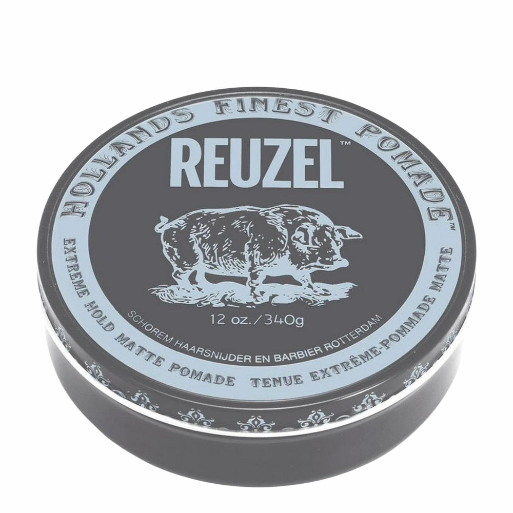 Pommade "Extreme Hold Matte Pomade" - Tenue extrême fini mat (GRISE)