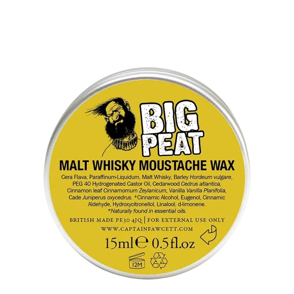 Big Peat Whisky Moustache Wax (15ml/0.5oz)