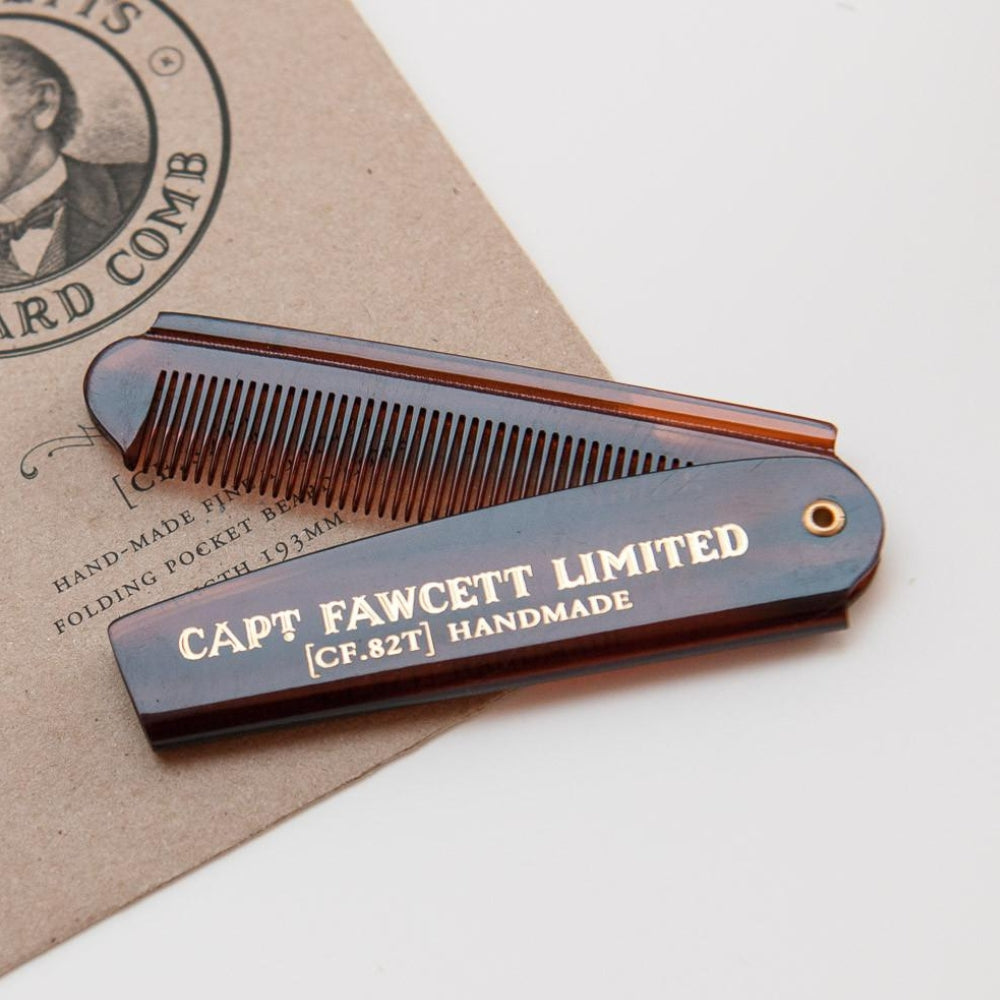 Folding Pocket Beard Comb CF.82T (193mm/7.6")