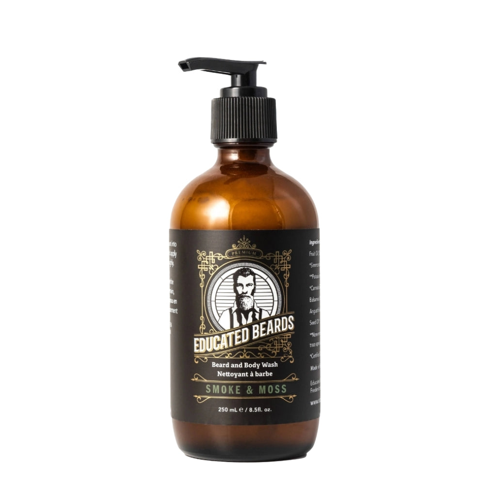 Nettoyant à barbe "Smoke and Moss" (250ml/8.5oz)