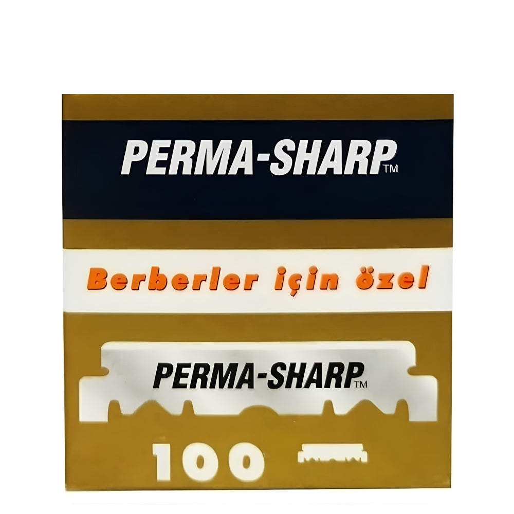 Demi-lame pour rasoir de barbier (100 Lames)