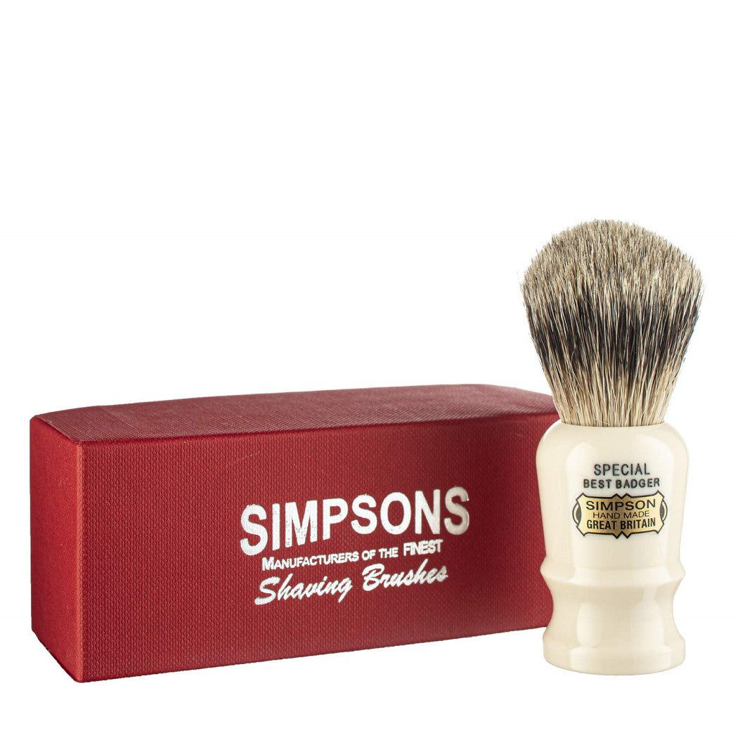 Blaireau - Special S1 "Best Badger" Ivoire - Petit (18mm/0.71")