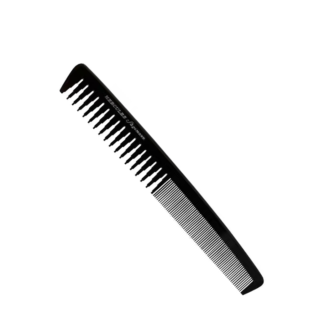 Peigne de coupe souple L "Barber Soft Cutting Comb L AC4" (180mm/7.09") - Noir