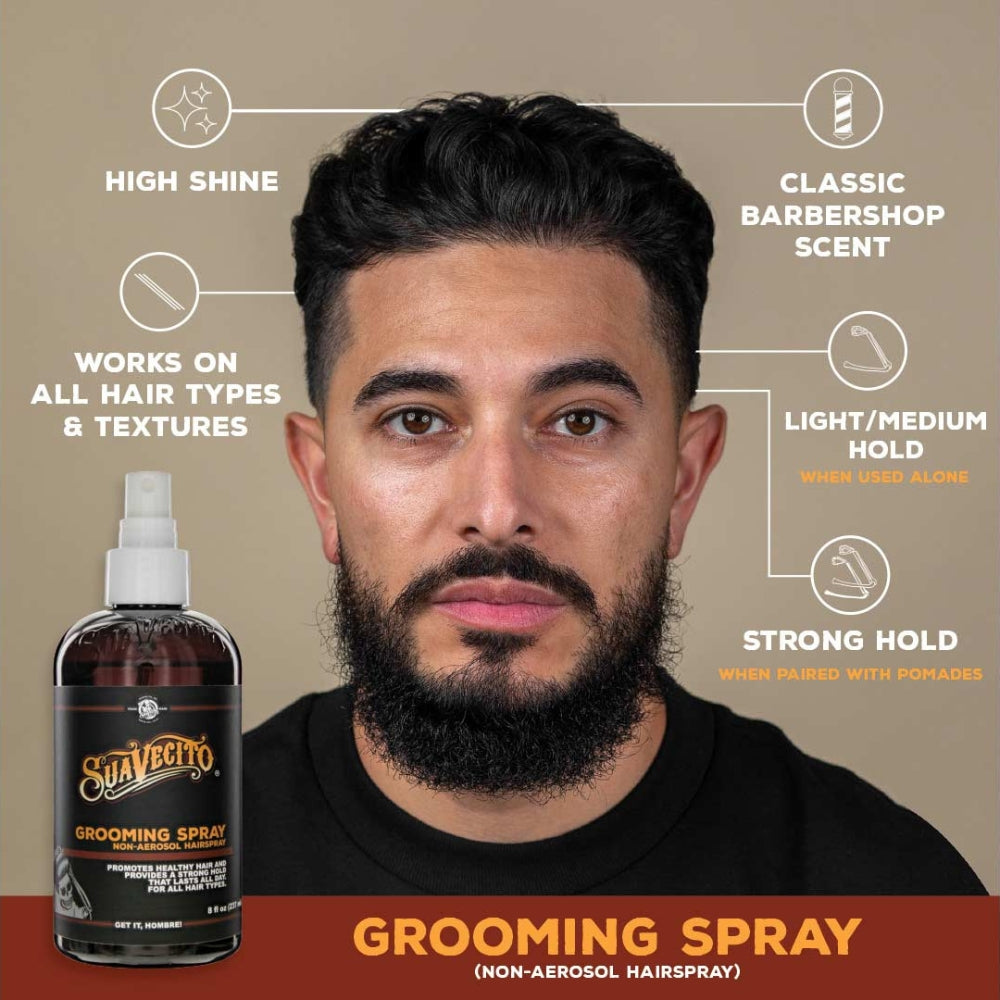 Grooming Spray Non-Aerosol Hairspray - Strong Hold, Medium Shine (247ml/8.0oz)