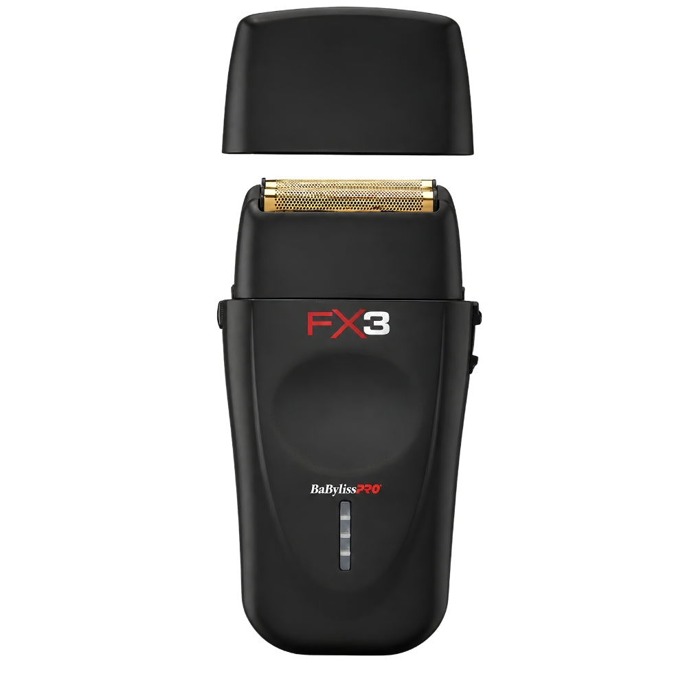 BaByliss PRO - "FXX3SB" High Speed ​​Twin Blade Cordless Shaver with 3rd Generation Ferrari Motor - Black