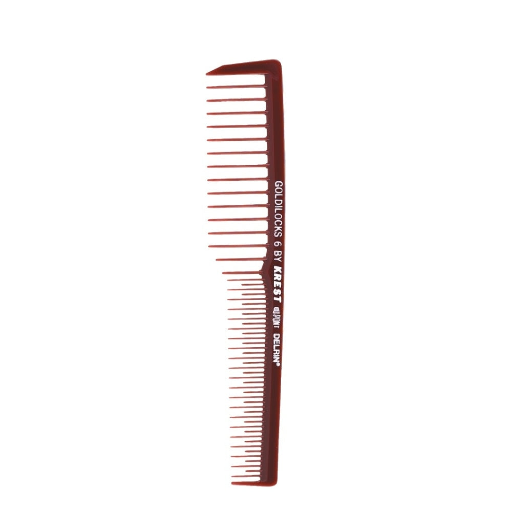 Peigne de finition Goldilocks No.6 "Space Tooth Vent Comb" - (178mm/7")