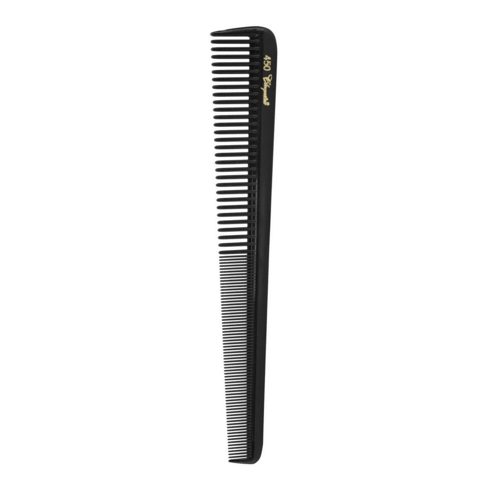 Cleopatra Barber Comb No.450 (184mm/7.25") - Black
