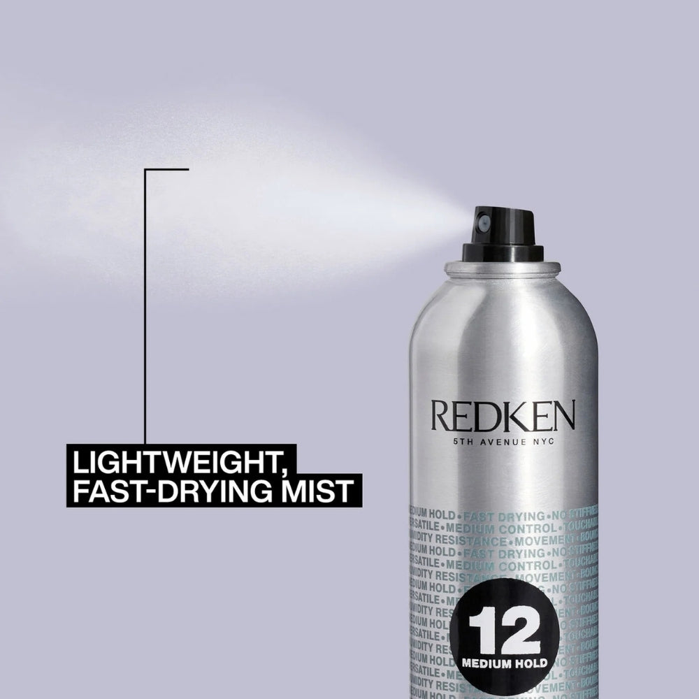 Brushable Hairspray 12 Medium Hold (278g/9.8oz)