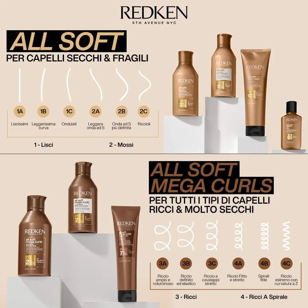 Shampoing nourrissant "All Soft Mega Curls"