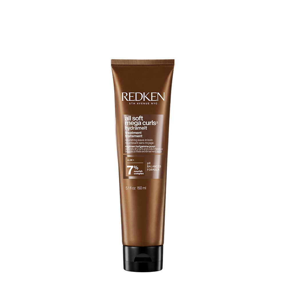 Traitement nourrissant sans rinçage "Hydramelt All Soft Mega Curls " (150ml/5.1oz)