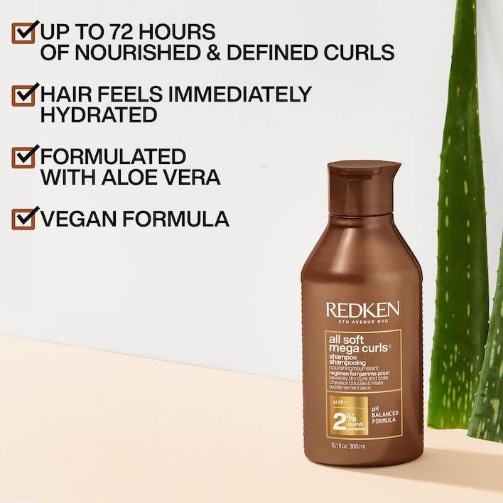 Shampoing nourrissant "All Soft Mega Curls"