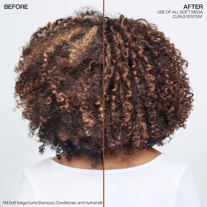 Traitement nourrissant sans rinçage "Hydramelt All Soft Mega Curls " (150ml/5.1oz)