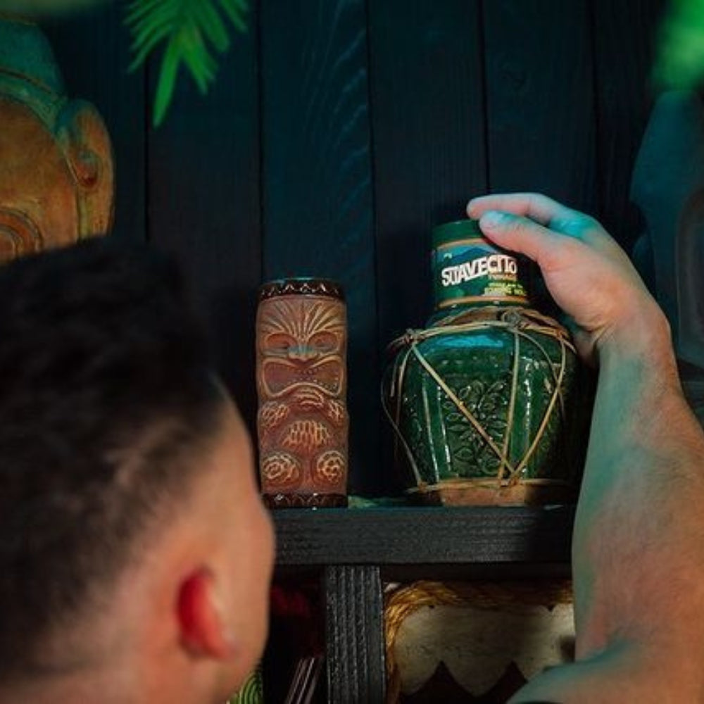 Firme Strong Hold Pomade Orange Rum Tiki Edition - Strong Hold Medium Shine (113ml/4.0oz)
