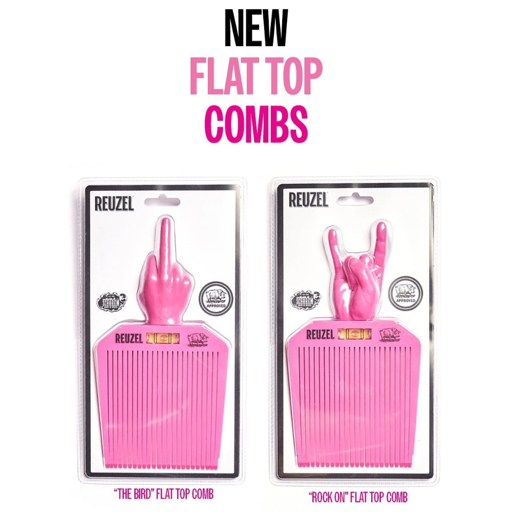 Peigne plat "The Bird Flat Top Comb" - Pour les coupes brosses et les dégradés courts