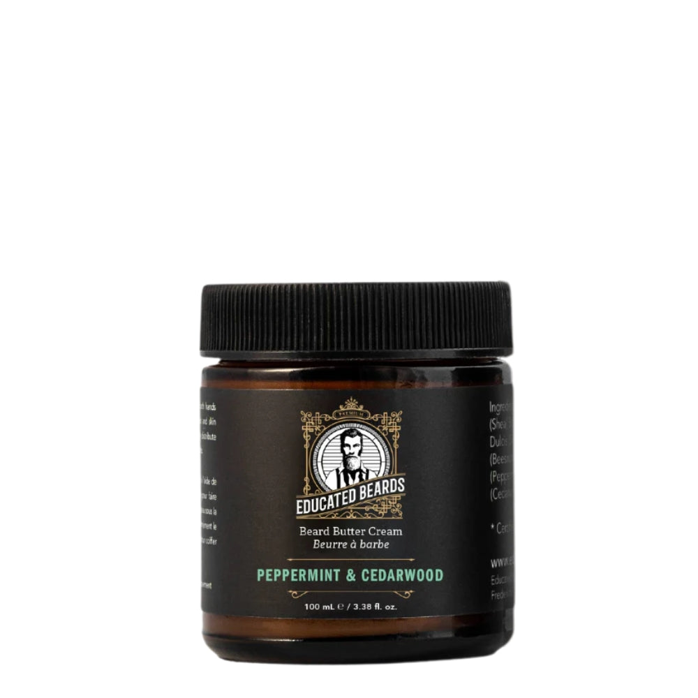 Peppermint Cedarwood Beard Butter Cream (100ml/3.4oz)