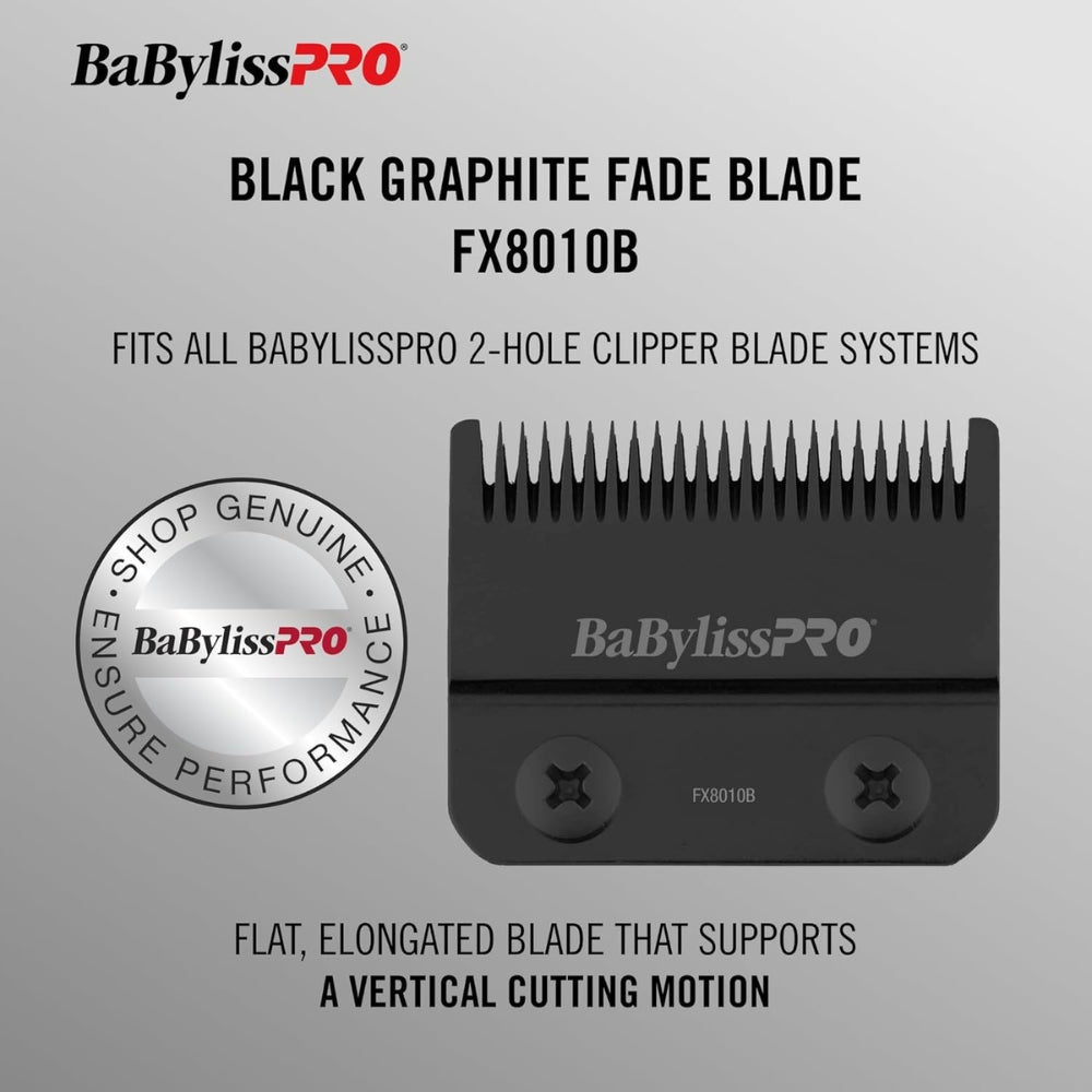 Lame de rechange pour tondeuse FX870, Lame pour dégradé FX8010B Graphite - Noir