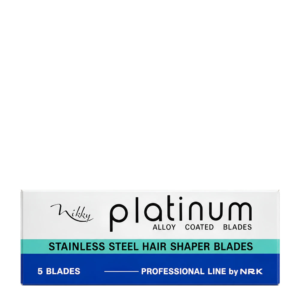 Lames de rasoir "Platinum Hair Shaper Blades" (Paquet de 5)