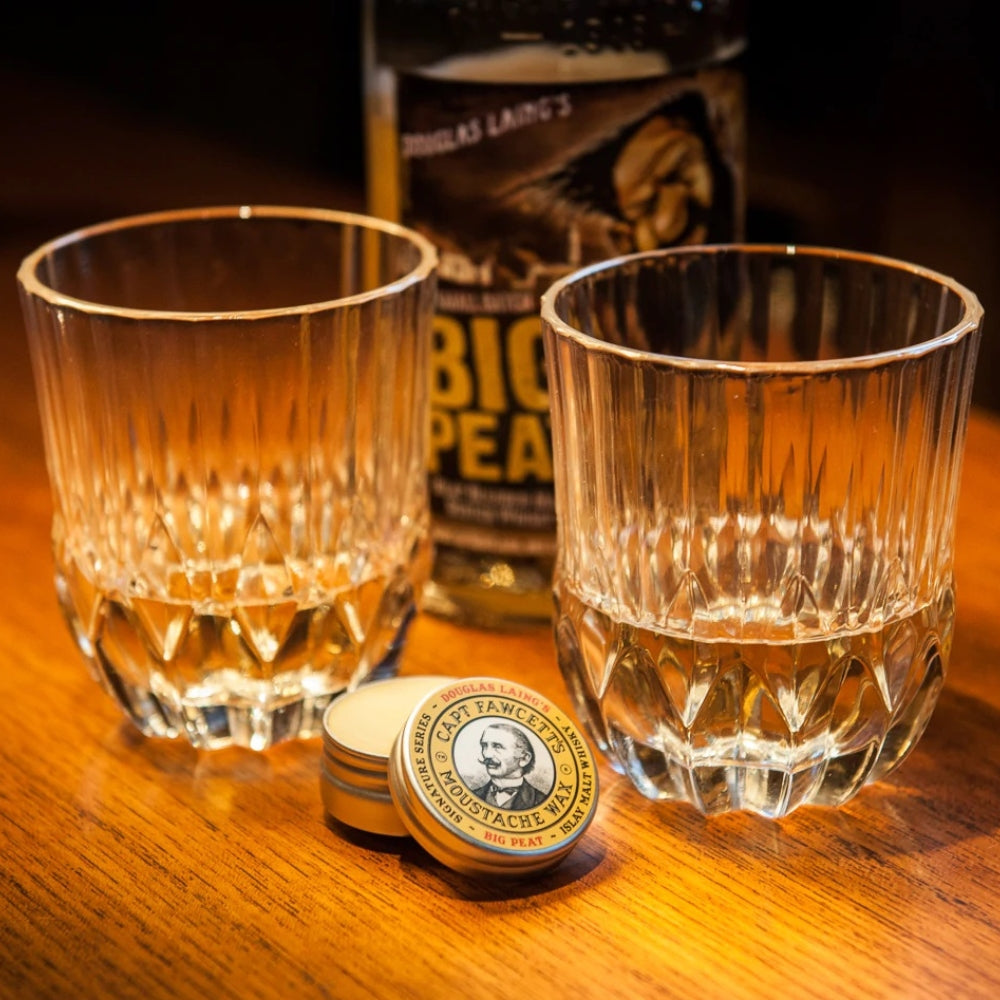Cire à moustache "Big Peat Whisky" (15ml/0.5oz)