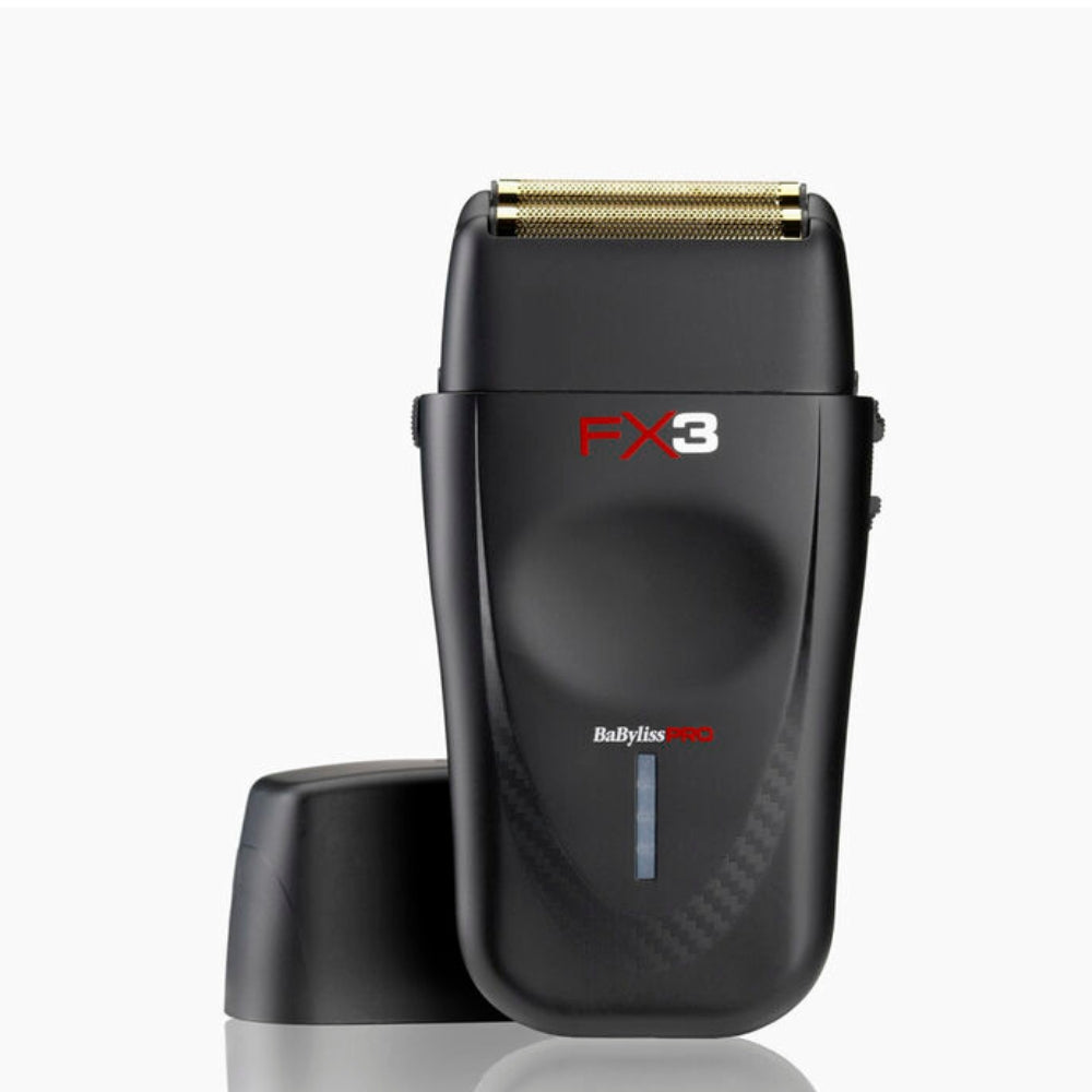 BaByliss PRO - "FXX3SB" High Speed ​​Twin Blade Cordless Shaver with 3rd Generation Ferrari Motor - Black