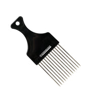 Peigne Afro "Hair Pick Comb" (175mm/6.89") - Noir