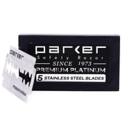 Premium Platinum Double Edge Razor Blades (Pack of 5)