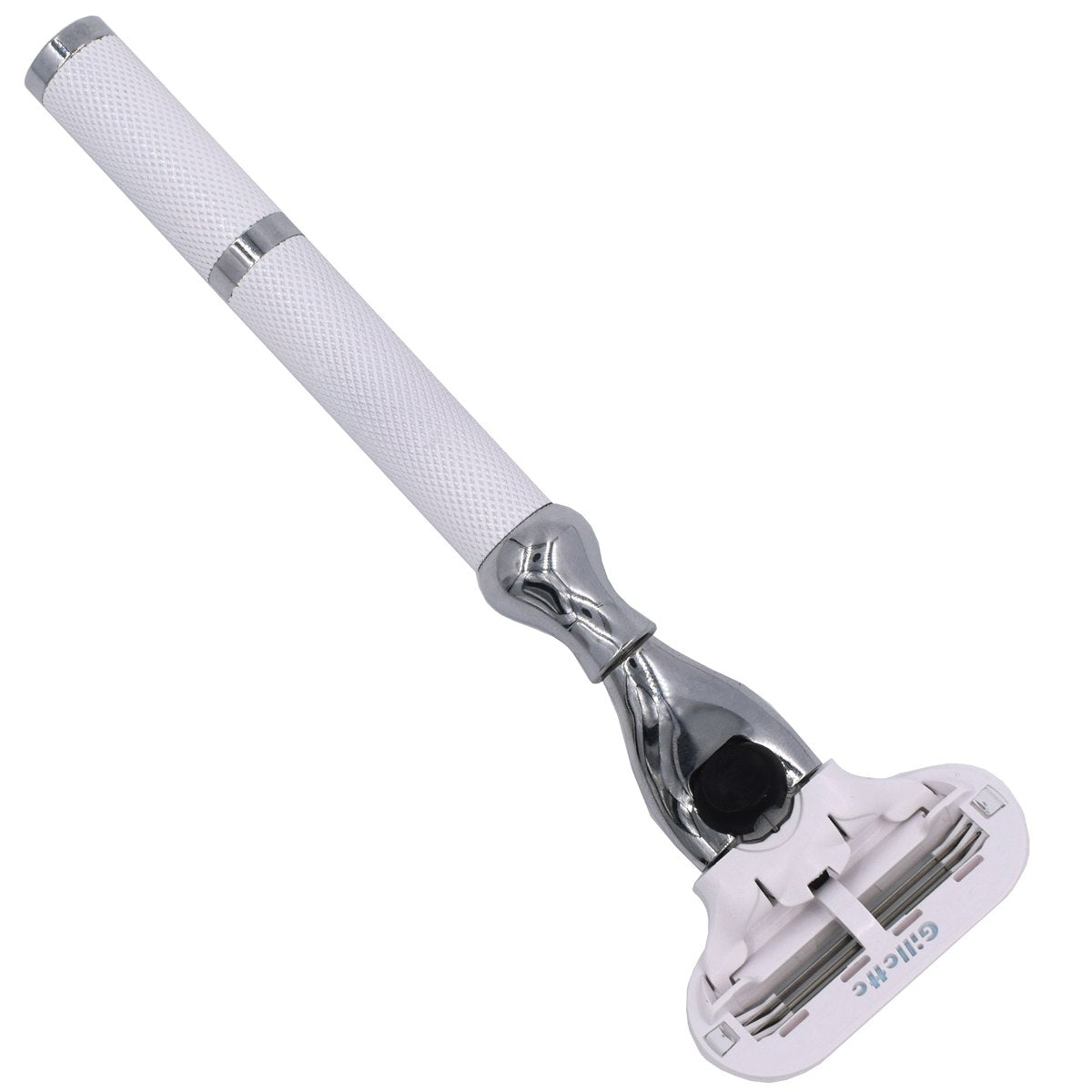 77L razor compatible with Gillette Venus blades - White et chrome