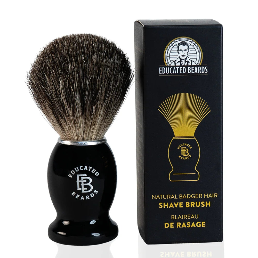 Blaireau de rasage "100% Natural Badger" - Medium (22mm/0.87")