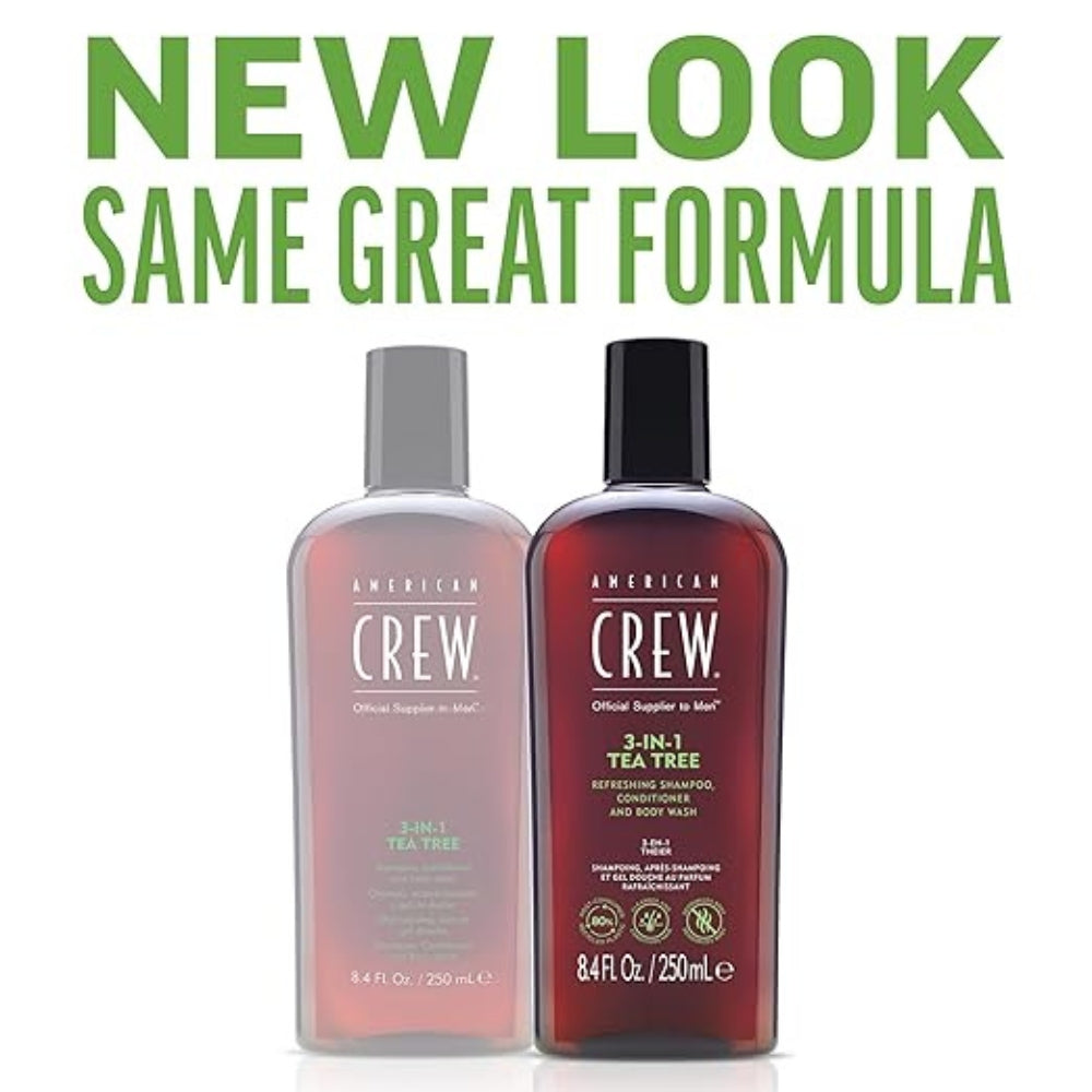 3 in 1 Tea Tree Shampoo, Conditioner & Body Wash