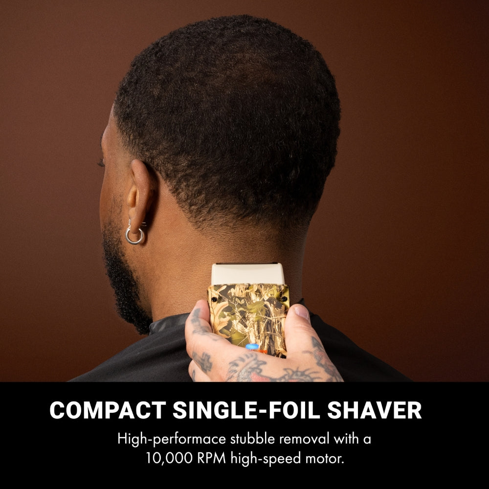 FXLPFS1CAM LO-PROFX Compact Single-Foil Shaver - Camo