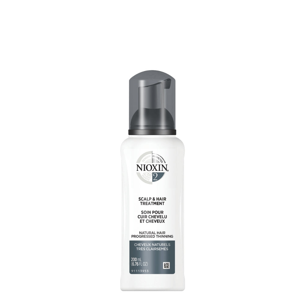 Traitement épaississant sans rinçage cheveux + cuir chevelu Système 2 - Pour cheveux naturels avec chute avancée