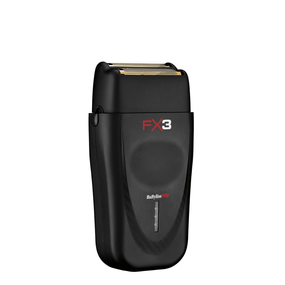 BaByliss PRO - "FXX3SB" High Speed ​​Twin Blade Cordless Shaver with 3rd Generation Ferrari Motor - Black
