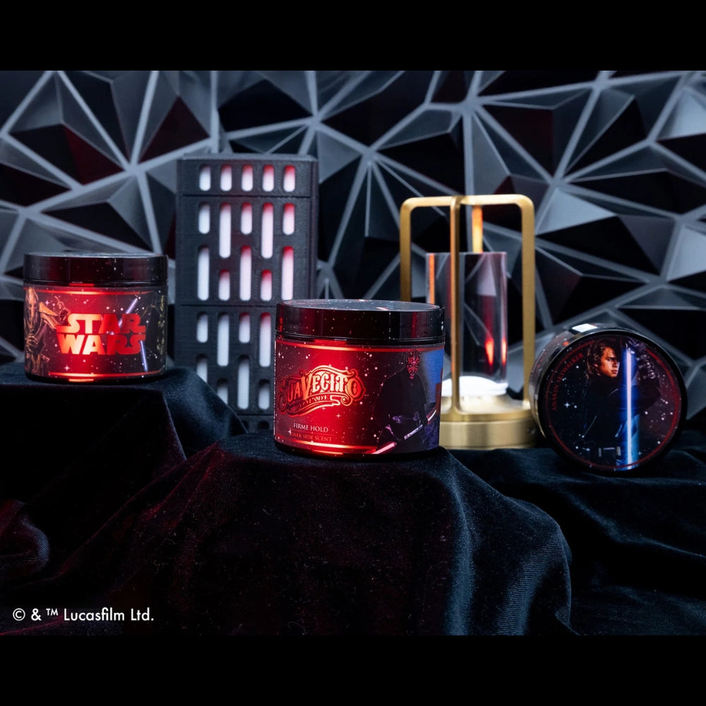 X Star Wars - Pommade d'argile "Matte Pomade" Édition General Grievous Dark Side - Tenue moyenne, fini mat (113ml/4.0oz)