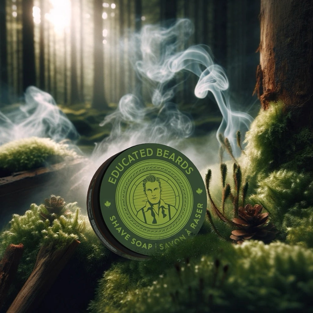 Savon à raser "Smoke and Moss" (114g/4.0oz)