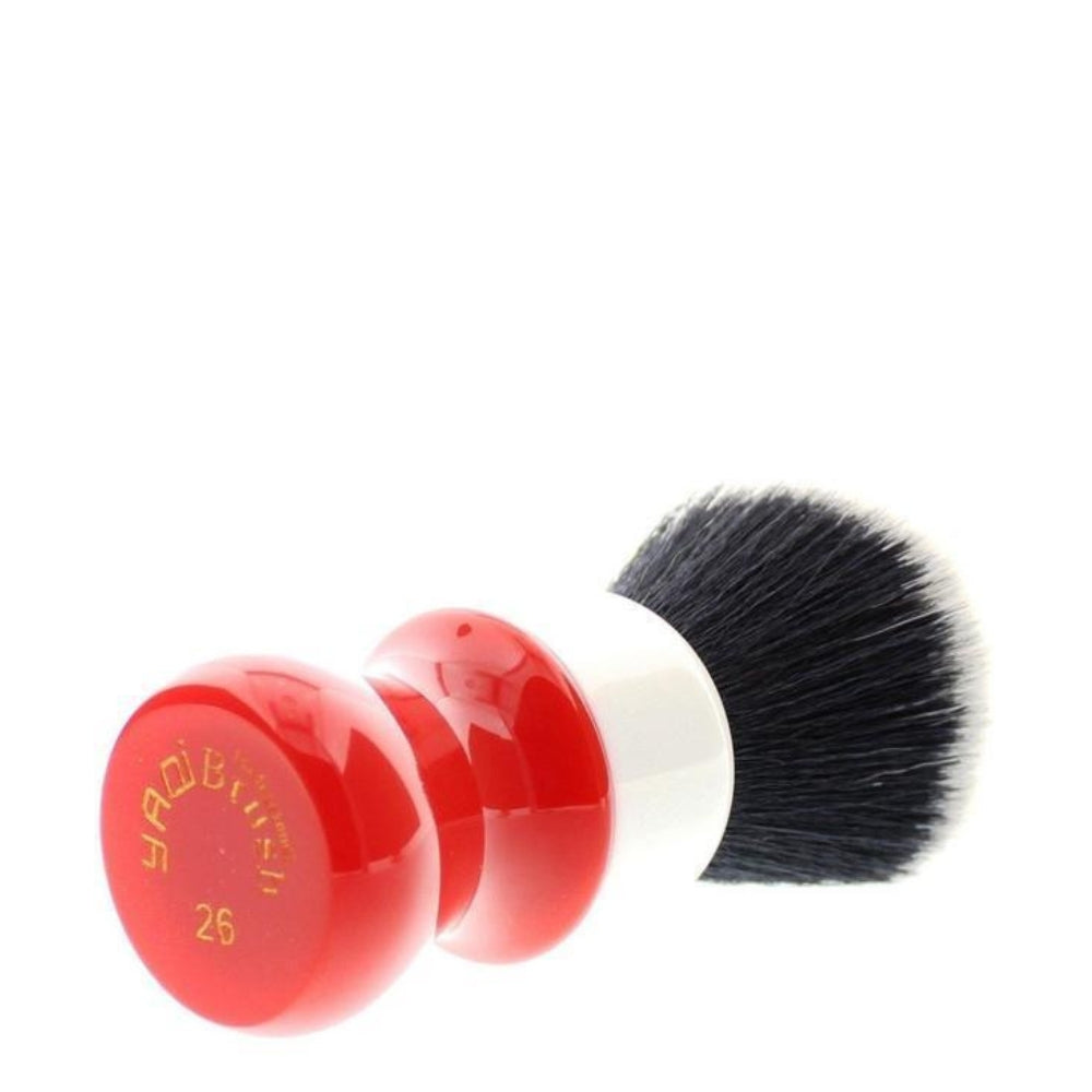 Blaireau "Yaqi Ferrari Red Complex White Tuxedo" - Large (26mm/1.02")