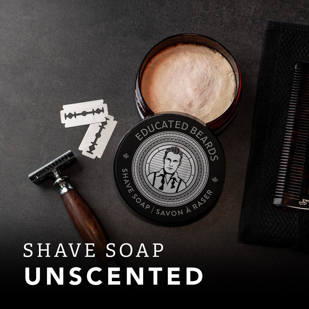 Savon à raser "Unscented" (114g/4.0oz)