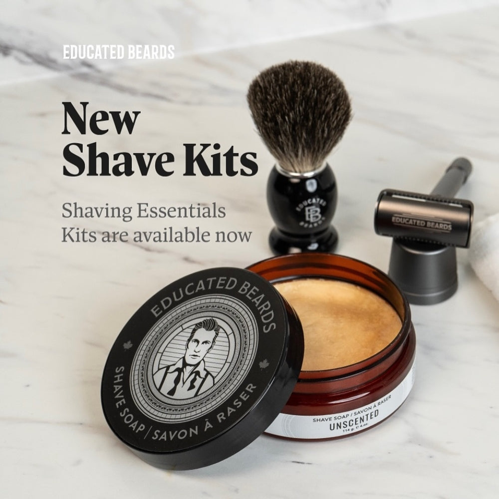 Ensemble de rasage "Unscented Shave Kit" - 5 Pièces