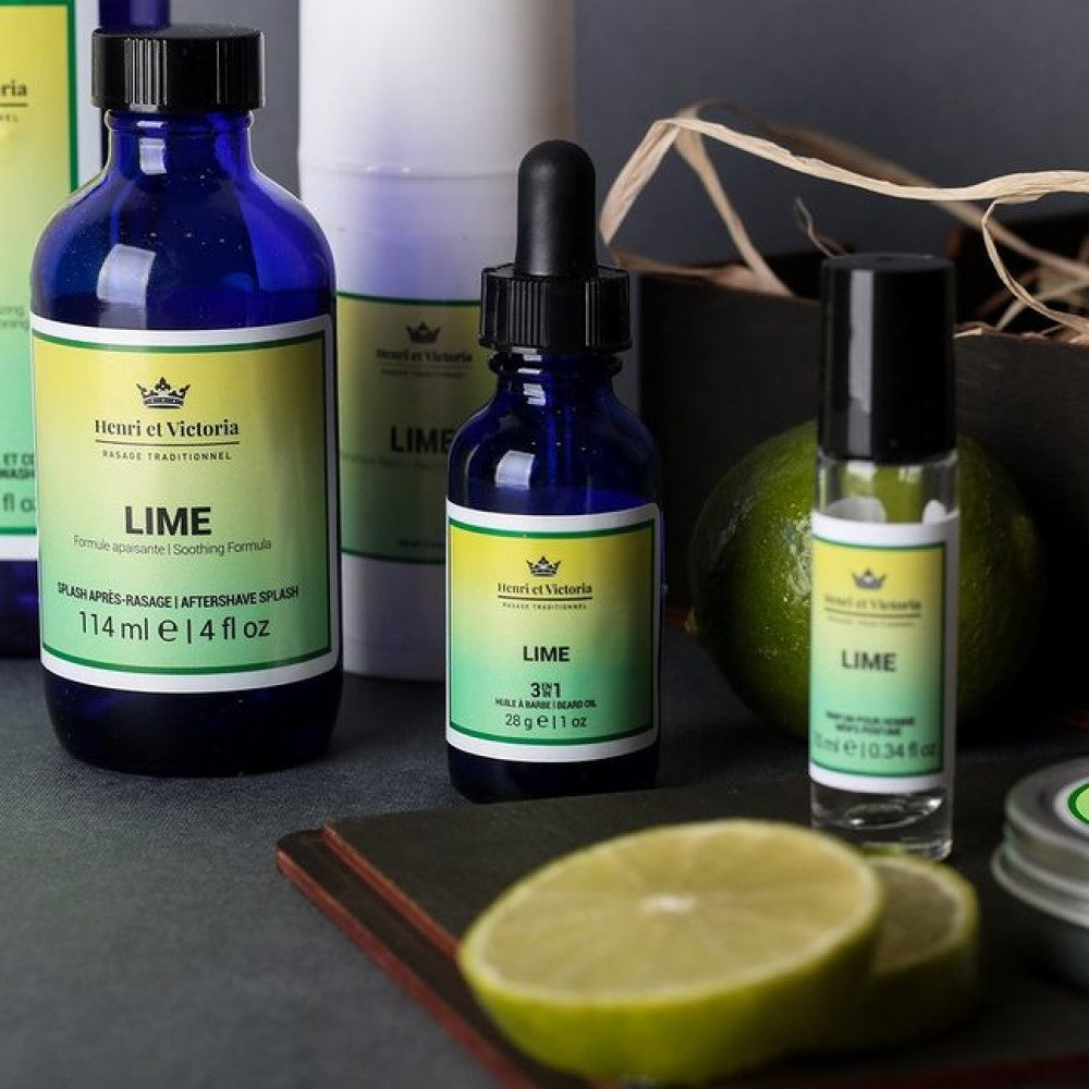 Lime 3 in 1 Beard Oil (28g/1.0oz)