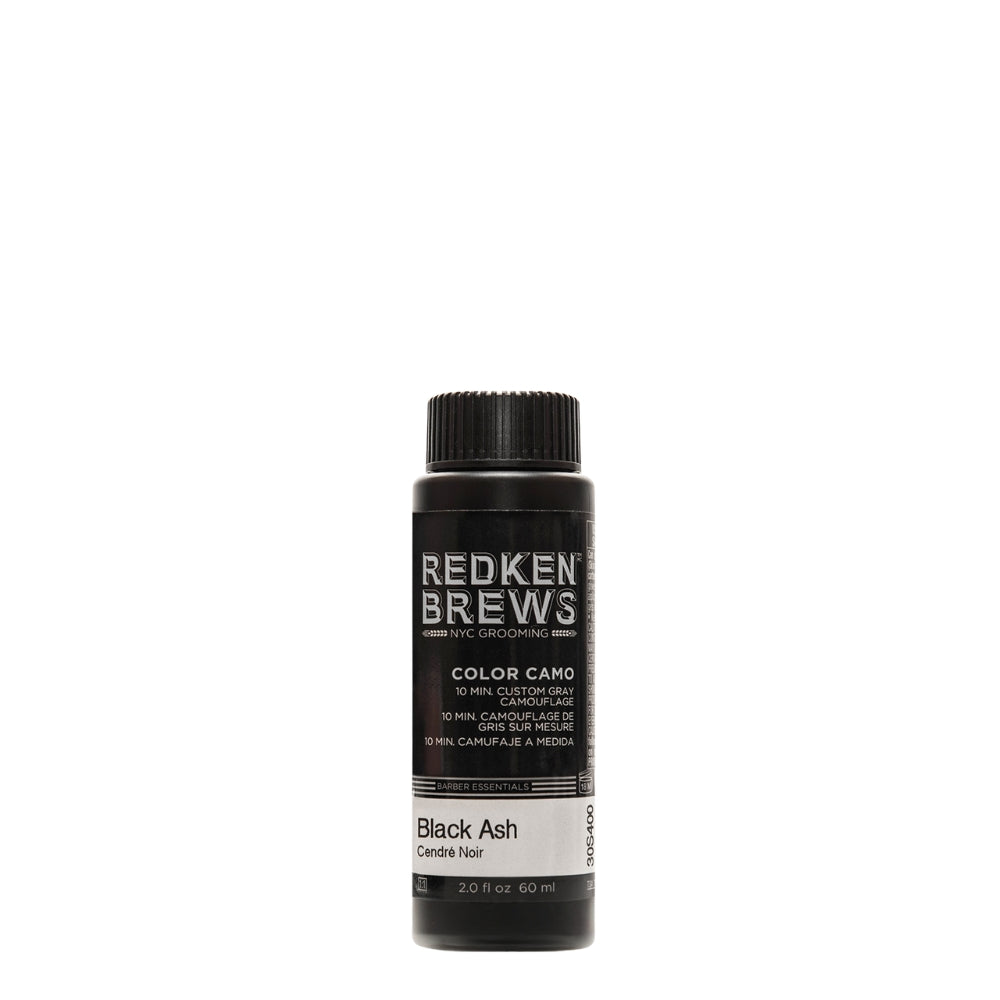 Camouflage des cheveux gris sur mesure "Color Camo" en 5 minutes (60ml/2.0oz) - Cendré noir