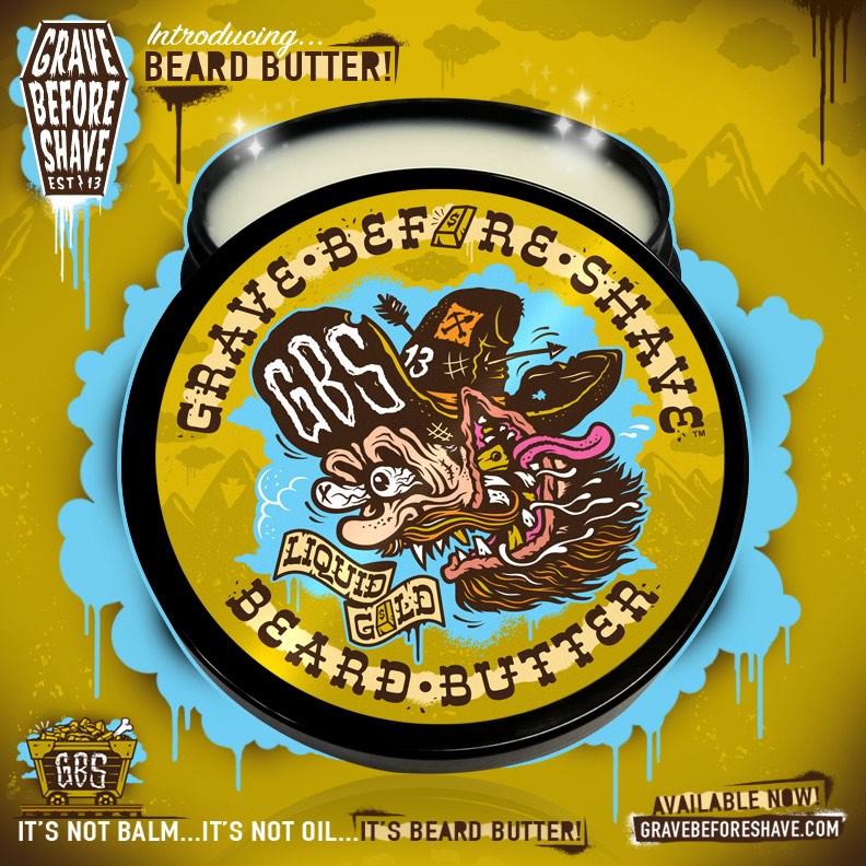 Liquid Gold Beard Butter (118ml/4.0oz)